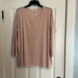 CJLA blush top, M